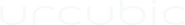 LOGO URCUBIC BLANCO TRANSPARENTE NOMBRE